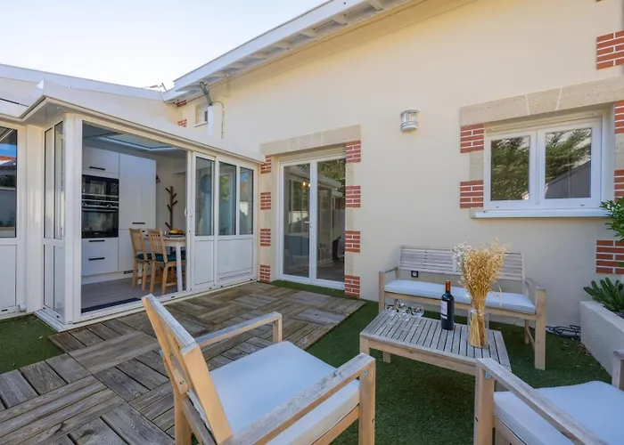 La Truffiere - Charmante Maison Avec Terrasse アルカション